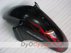 Kit de carénage à injection pour CBR1100XX 96-07 - Rouge, Noir - Flamme #OYO87902800