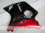 Kit de carénage à injection pour CBR1100XX 96-07 - Rouge, Noir - Flamme #OYO87902800