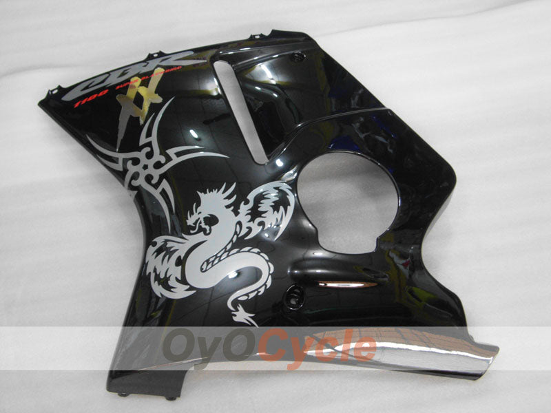 Kit de carénages à injection pour CBR1100XX 96-07 - Noir - Style d'origine #OYO87902806