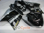 Kit de carénages à injection pour CBR1100XX 96-07 - Noir, argenté - Style d'origine #OYO87902813