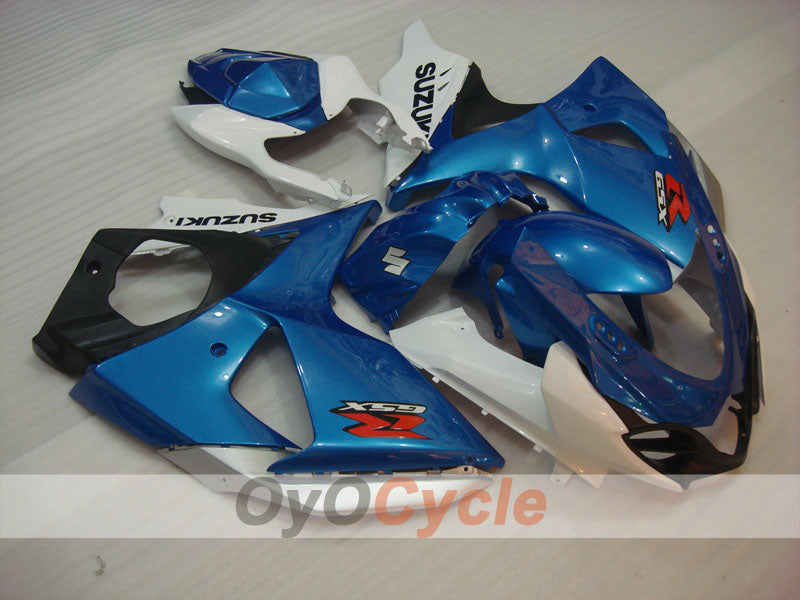 Kit de carénage à injection pour GSX R1000 09-16 - Bleu, Blanc - Style d'origine #OYO87902873 Image principale du produit