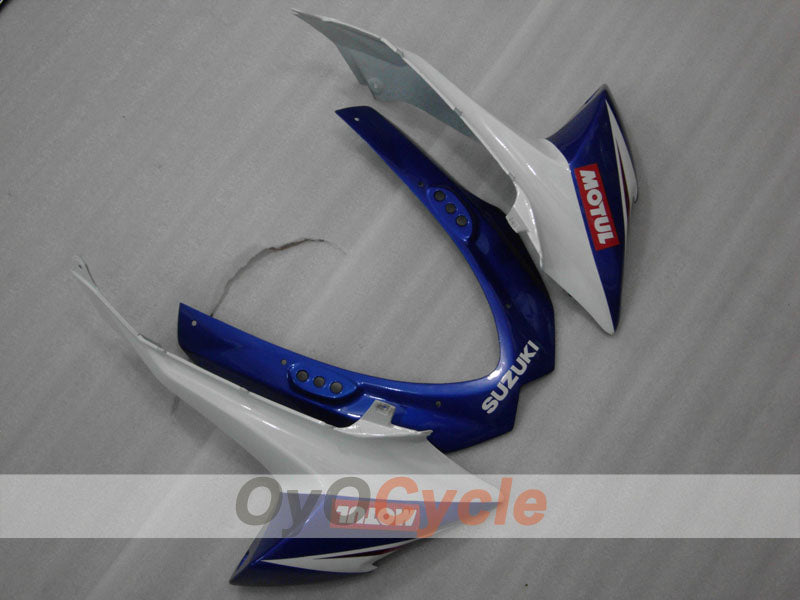 Kit de carénage à injection pour GSX R1000 09-16 - Bleu, Blanc - Style d'origine #OYO87902875