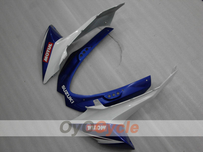 Kit de carénage à injection pour GSX R1000 09-16 - Bleu, Blanc - Style d'origine #OYO87902875