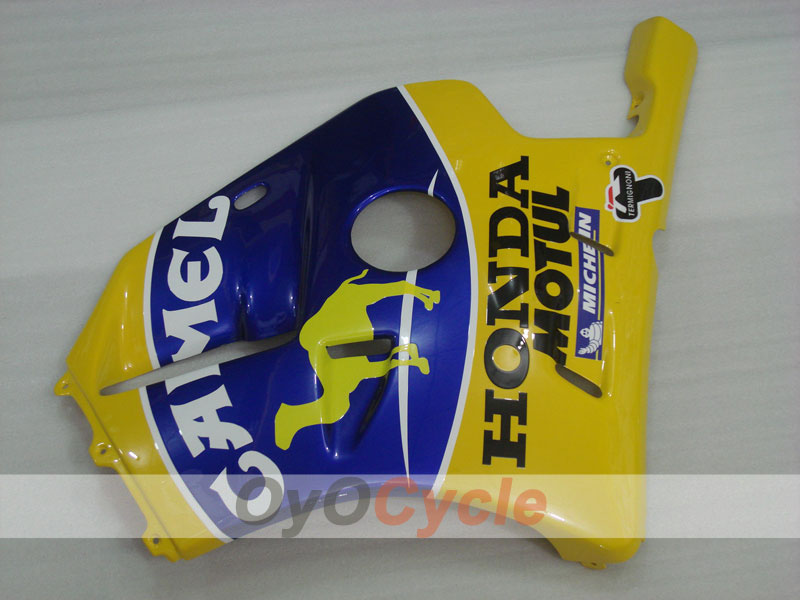 Kit de carénage à injection pour CBR250RR 90-94 - Jaune, Bleu - Camel #OYO87902908