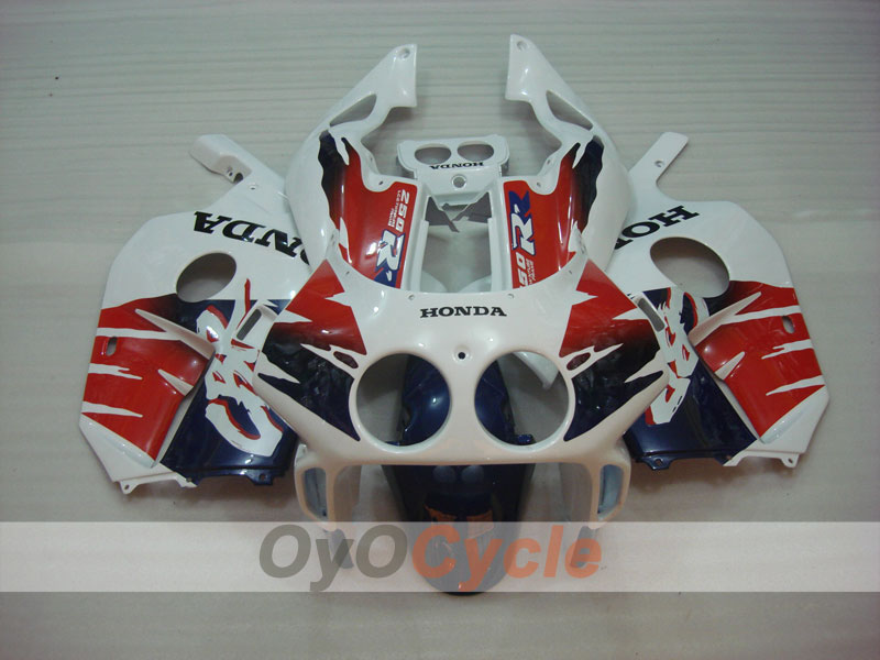 Kit de carénage à injection pour CBR250RR 90-94 - Rouge, Blanc - Fireblade #OYO87902938 Image principale du produit