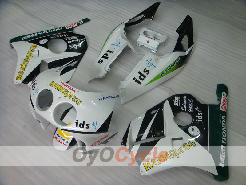 Kit de carénage à injection pour CBR250RR 90-94 - Blanc, Noir - HANN Spree #OYO87902952 Image secondaire du produit