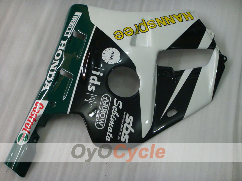Kit de carénage à injection pour CBR250RR 90-94 - Blanc, Noir - HANN Spree #OYO87902952