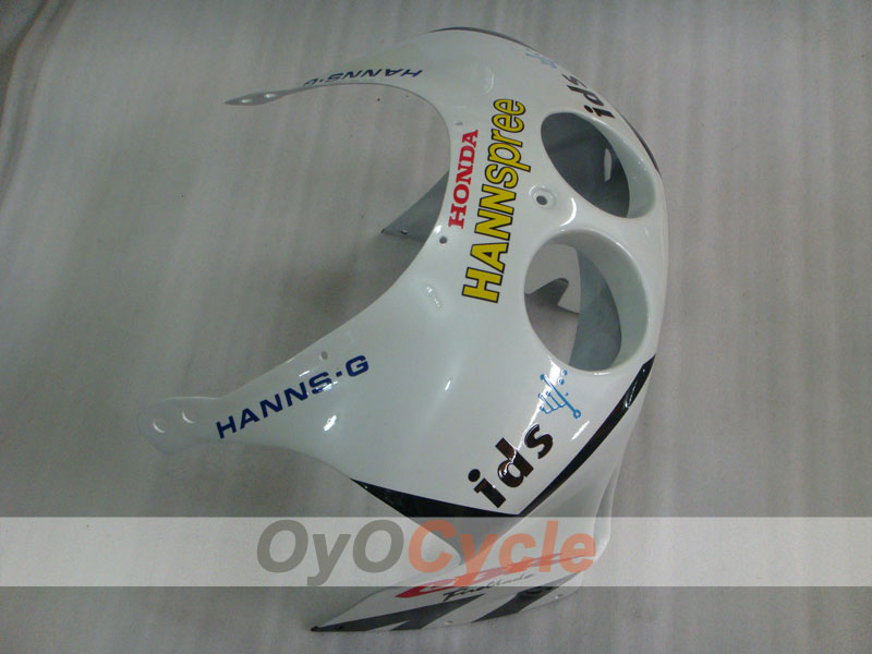 Kit de carénage à injection pour CBR250RR 90-94 - Blanc, Noir - HANN Spree #OYO87902952