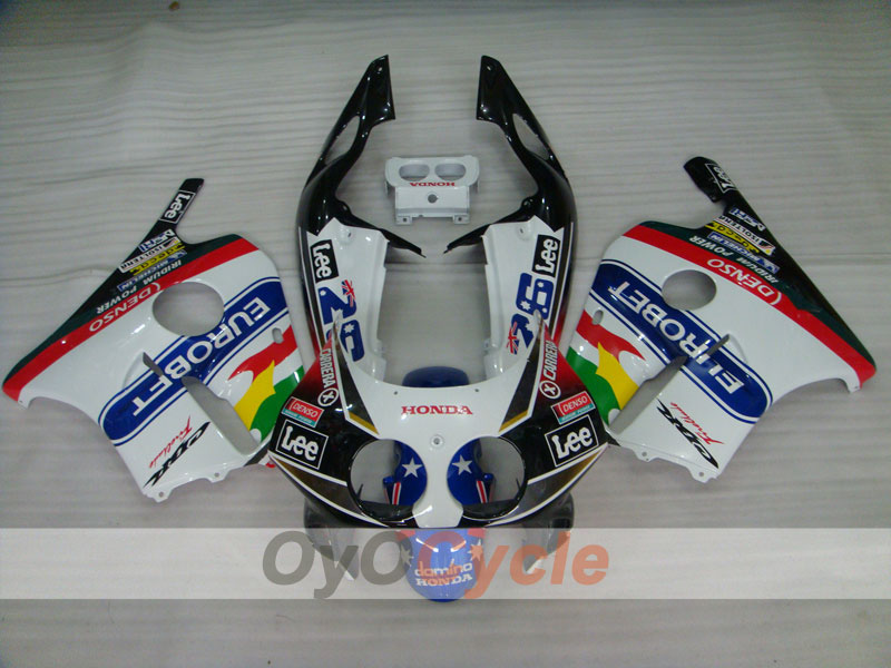 Kit de carénages injection pour CBR250RR 90-94 - Rouge, Blanc - Lee #OYO87902954 Image principale du produit