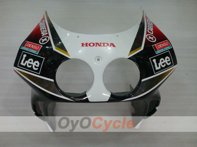 Kit de carénages injection pour CBR250RR 90-94 - Rouge, Blanc - Lee #OYO87902954