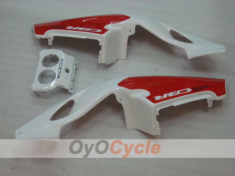 Kit de carénages injection pour CBR250RR 90-94 - Rouge, Blanc - Style usine #OYO87902961