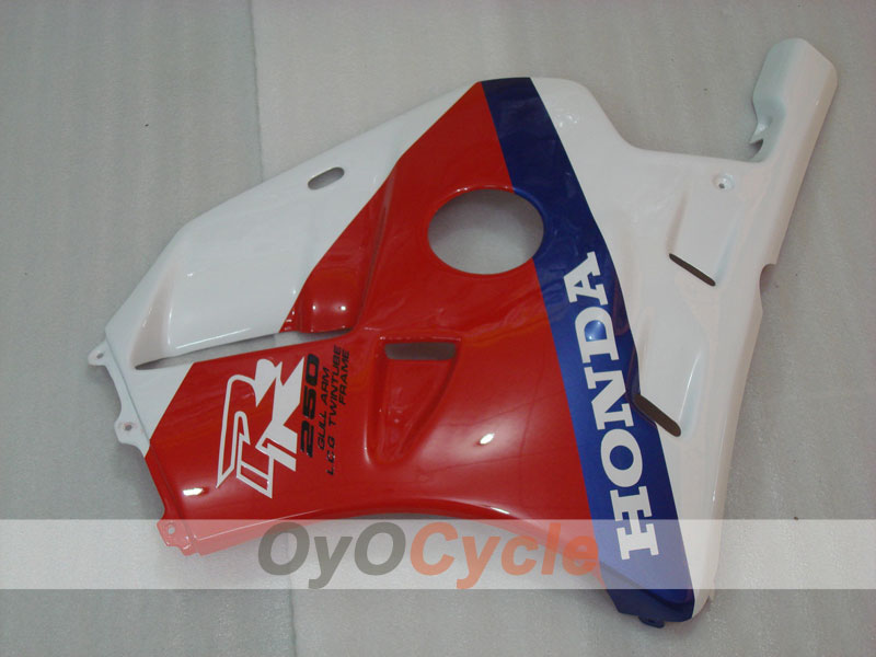 Kit de carénages injection pour CBR250RR 90-94 - Rouge, Blanc - Style usine #OYO87902961