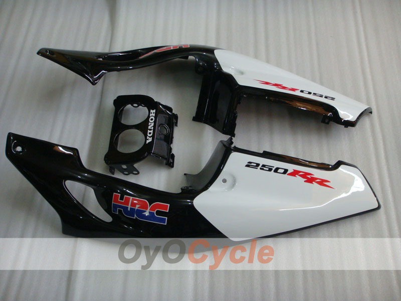 Kit de carénages injection pour CBR250RR 90-94 - Blanc, Noir - Style usine #OYO87902962