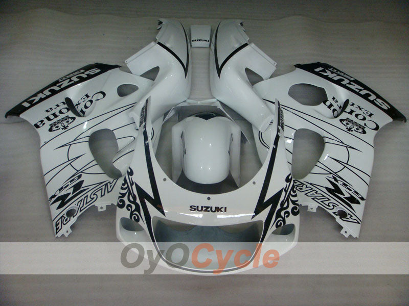 Kit de carénage pour Suzuki GSXR750 96-99 - Blanc, noir - Corona, MOTUL #OYO87902989 Image secondaire du produit