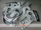 Kit de carénage pour Suzuki GSXR600 97-00 - Blanc, noir - Corona, MOTUL #OYO87902976