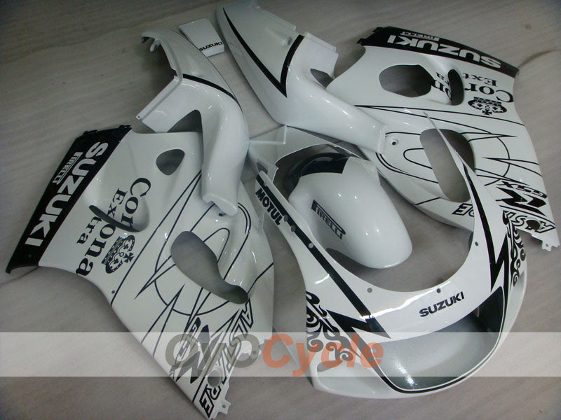 Kit de carénage pour Suzuki GSXR750 96-99 - Blanc, noir - Corona, MOTUL #OYO87902989 Image principale du produit