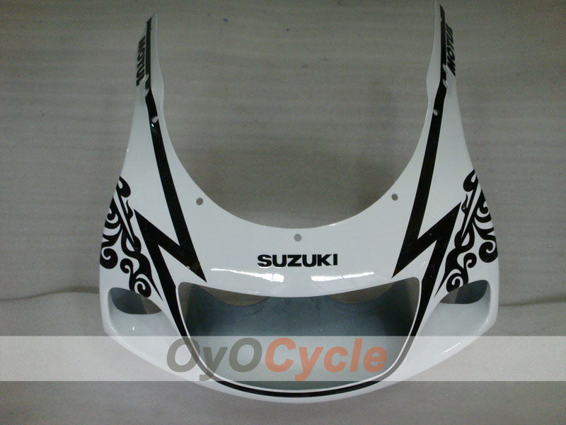 Kit de carénage pour Suzuki GSXR750 96-99 - Blanc, noir - Corona, MOTUL #OYO87902989