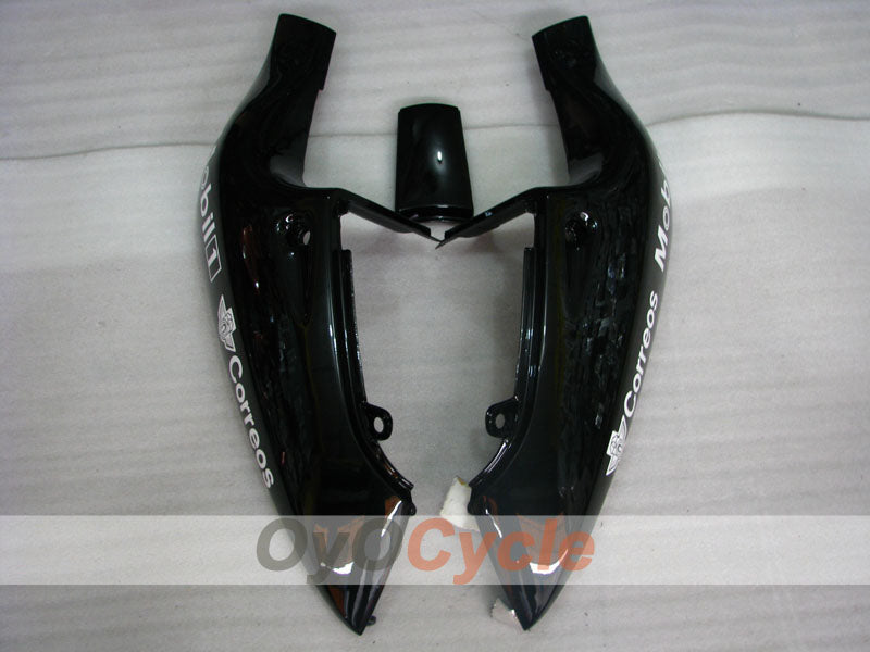 Kit de carénage pour Suzuki GSXR750 96-99 - Blanc, noir - West #OYO87903010