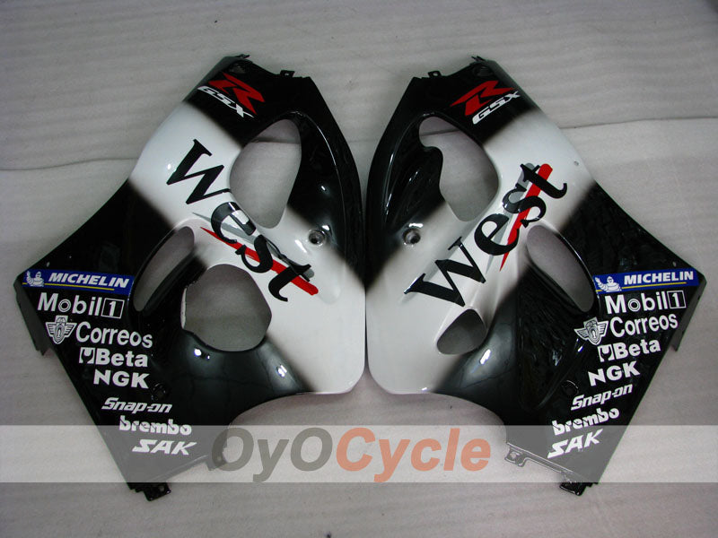 Carénage latéral gauche et droit pour Suzuki GSXR750 96-99 #OYO87910352