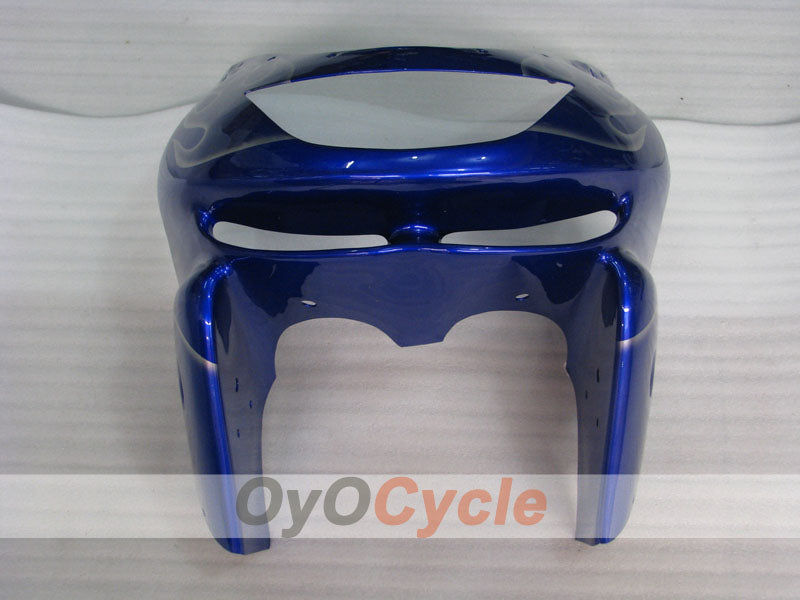 Kit de carénage pour NINJA ZX-9R 98-99 - Bleu, argenté - Flamme #OYO87903007