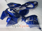Kit de carénage pour NINJA ZX-9R 98-99 - Bleu, argenté - Flamme #OYO87903007