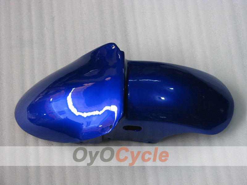 Kit de carénage pour NINJA ZX-9R 98-99 - Bleu, argenté - Flamme #OYO87903007
