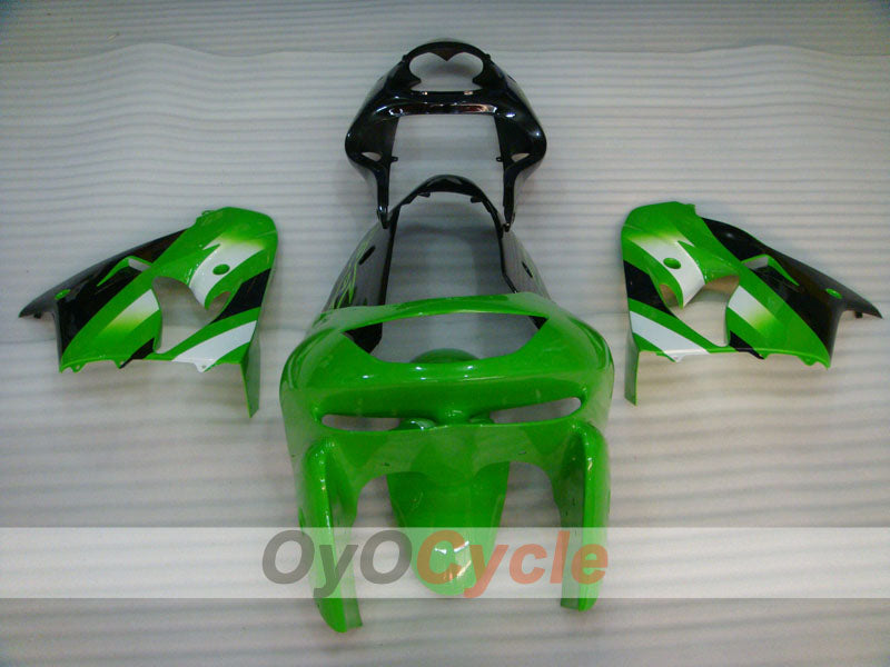 Kit de carénages pour NINJA ZX-9R 98-99 - Vert, Noir - Style usine #OYO87903020