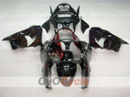 Kit de carénages pour NINJA ZX-9R 00-01 - Rouge, Noir - Flamme #OYO87903027
