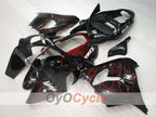 Kit de carénages pour NINJA ZX-9R 00-01 - Rouge, Noir - Flamme #OYO87903027