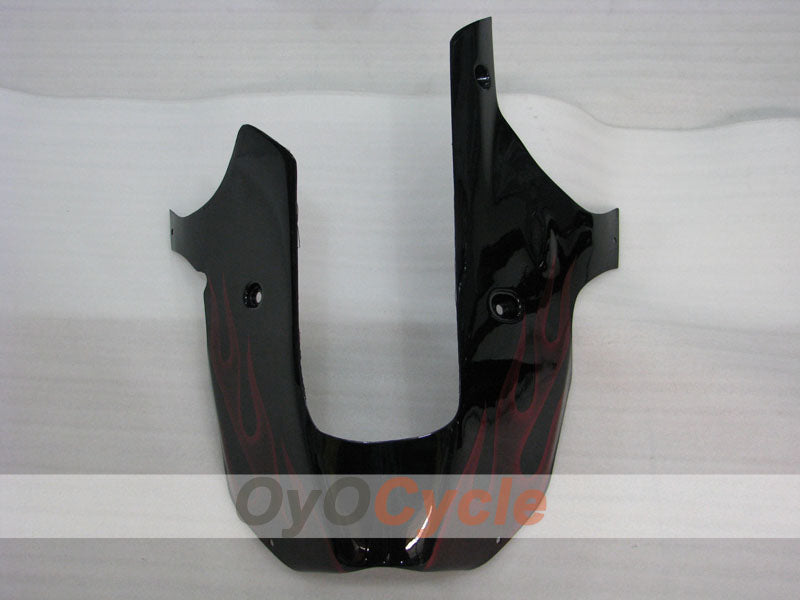 Kit de carénages pour NINJA ZX-9R 00-01 - Rouge, Noir - Flamme #OYO87903028