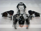 Kit de carénages pour NINJA ZX-9R 00-01 - Rouge, Noir - Flamme #OYO87903028