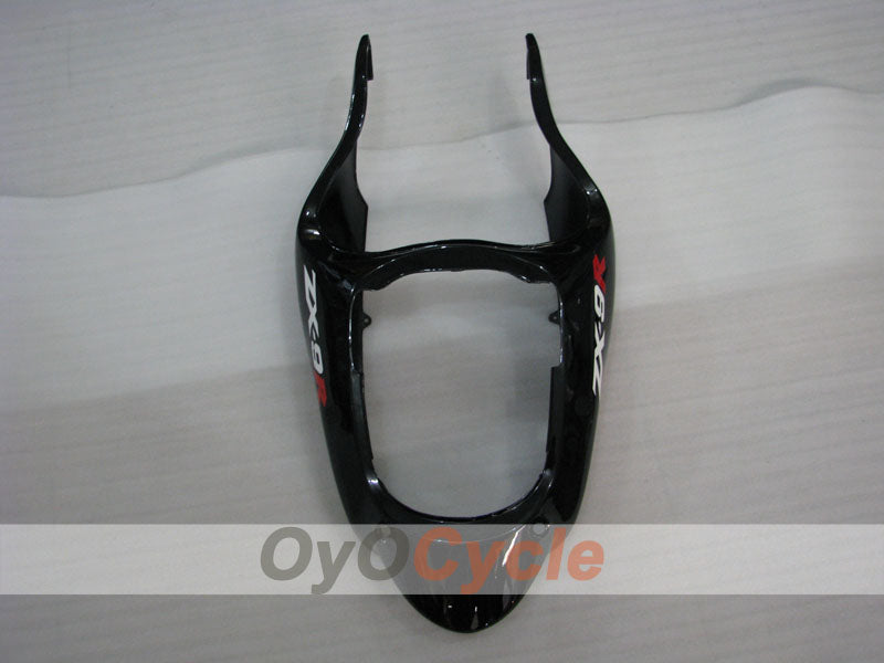 Kit de carénages pour NINJA ZX-9R 00-01 - Rouge, Noir - Flamme #OYO87903028