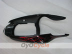 Kit de carénages pour NINJA ZX-9R 00-01 - Rouge, Noir - Flamme #OYO87903028