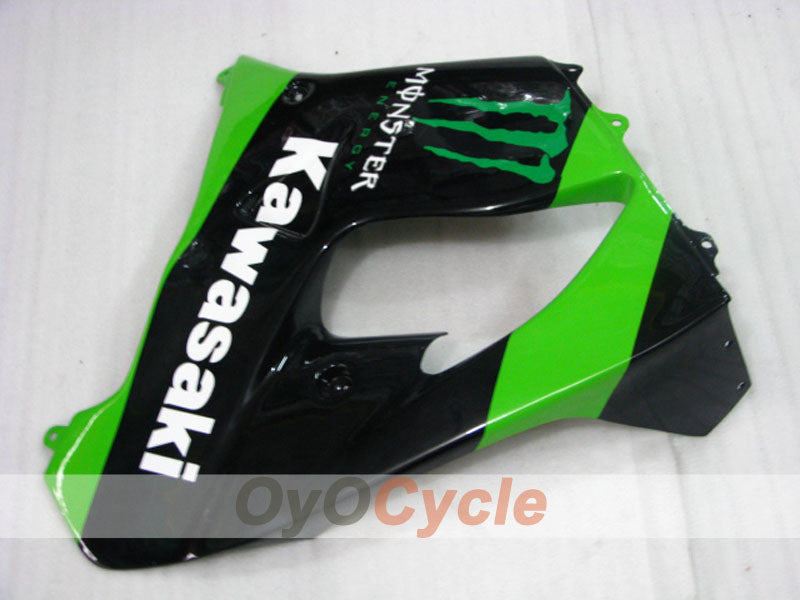 Carénage latéral gauche et droit pour Kawasaki 00-01 Ninja ZX-9R #OYO87913176
