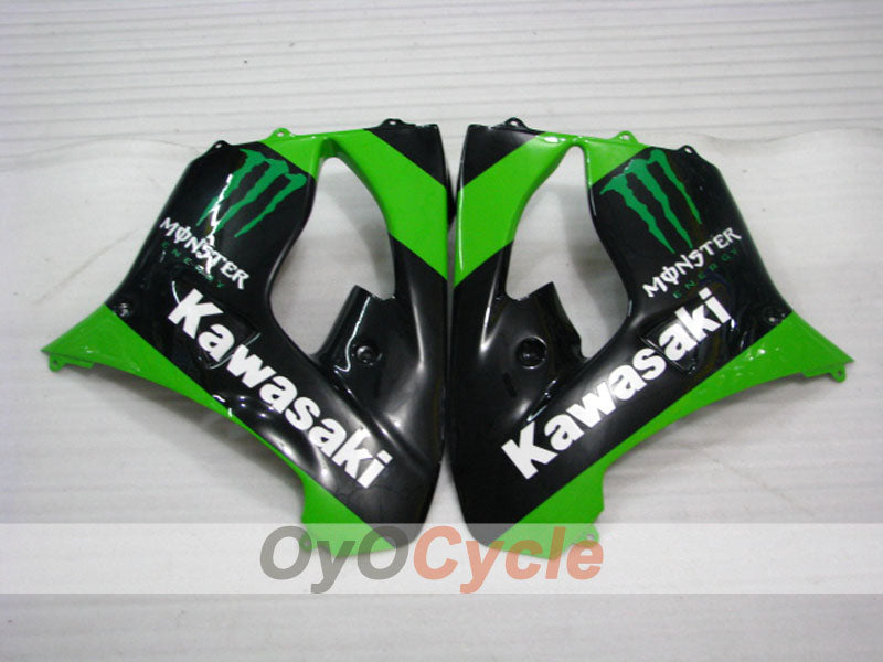 Carénage latéral gauche et droit pour Kawasaki 00-01 Ninja ZX-9R #OYO87913176