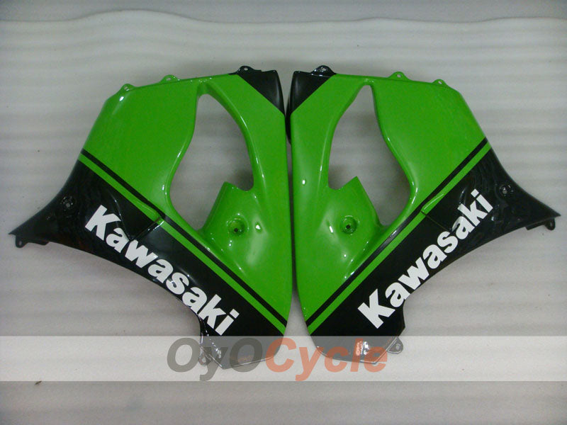 Kit de carénage pour NINJA ZX-9R 00-01 - Vert, noir - Nakano #OYO87903034