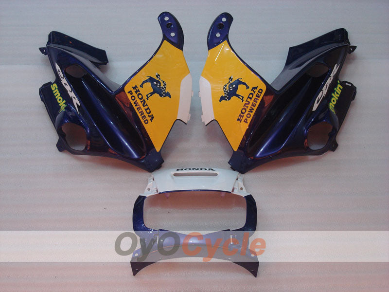 Kit de carénage pour Honda CBR600 F2 91-94 - Jaune, violet - Camel #OYO87903041