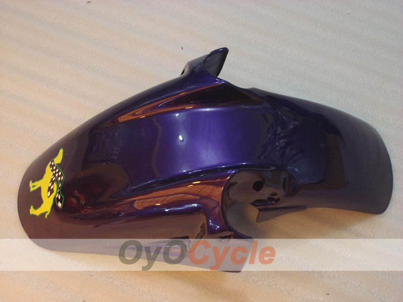 Kit de carénage pour Honda CBR600 F2 91-94 - Jaune, violet - Camel #OYO87903041
