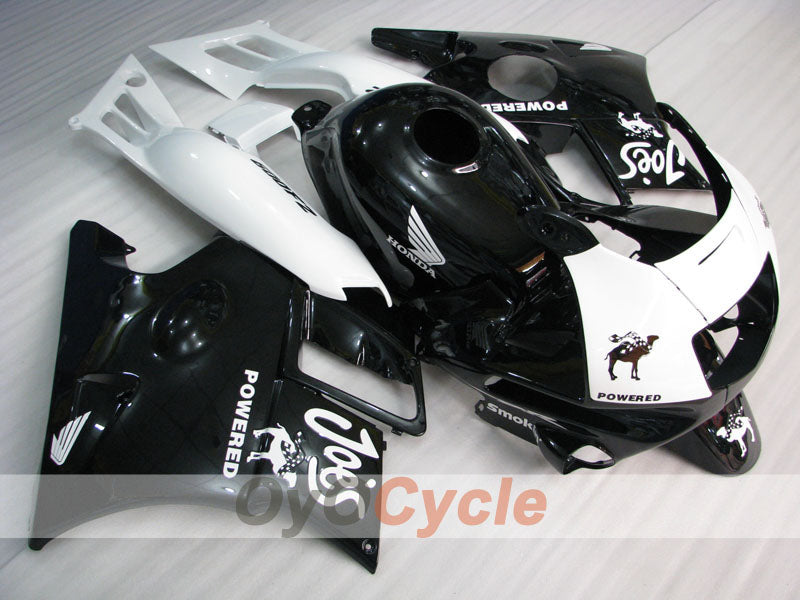 Kit de carénage pour Honda CBR600 F2 91-94 - Blanc, Noir - Camel #OYO87903047