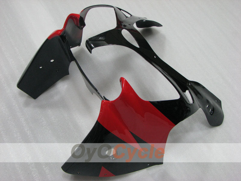 Kit de carénage pour NINJA ZX-9R 00-01 - Rouge, Noir - Style usine #OYO87903048