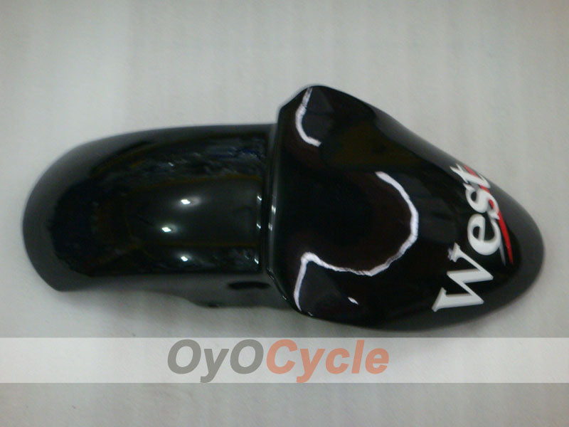Kit de carénage pour NINJA ZX-9R 00-01 - Blanc, Noir - West #OYO87903049