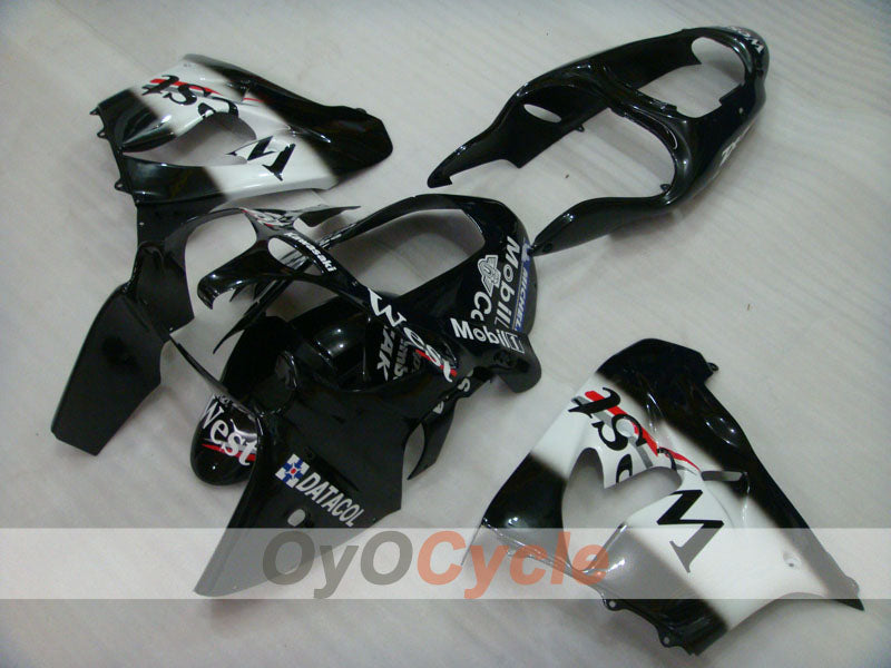 Kit de carénage pour NINJA ZX-9R 00-01 - Blanc, Noir - West #OYO87903049 Image secondaire du produit
