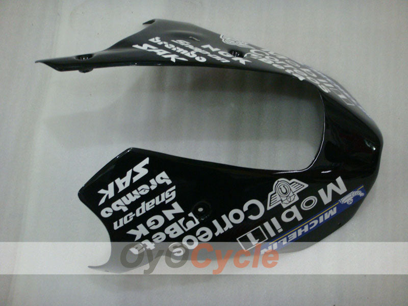 Kit de carénage pour NINJA ZX-9R 00-01 - Blanc, Noir - West #OYO87903049