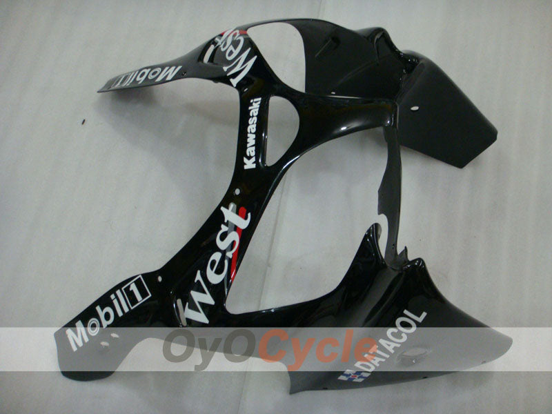 Kit de carénage pour NINJA ZX-9R 00-01 - Blanc, Noir - West #OYO87903049