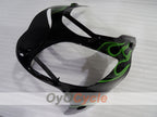 Kit de carénage par injection pour NINJA ZX-12R 00-01 - Vert, Noir - Flame #OYO87903057