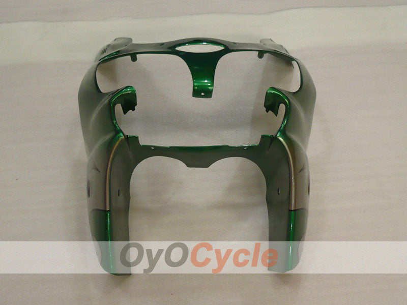 Kit de carénage pour NINJA ZX-9R 00-01 - Vert, Argenté - Flamme #OYO87906059