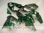 Kit de carénage pour NINJA ZX-9R 00-01 - Vert, Argenté - Flamme #OYO87906059