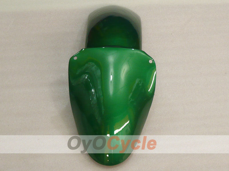 Kit de carénage pour NINJA ZX-9R 00-01 - Vert, Argenté - Flamme #OYO87906059