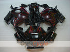 Kit de carénage pour Honda CBR600 F2 91-94 - Rouge, Noir - Flame #OYO87903060