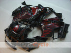Kit de carénage pour Honda CBR600 F2 91-94 - Rouge, Noir - Flame #OYO87903060